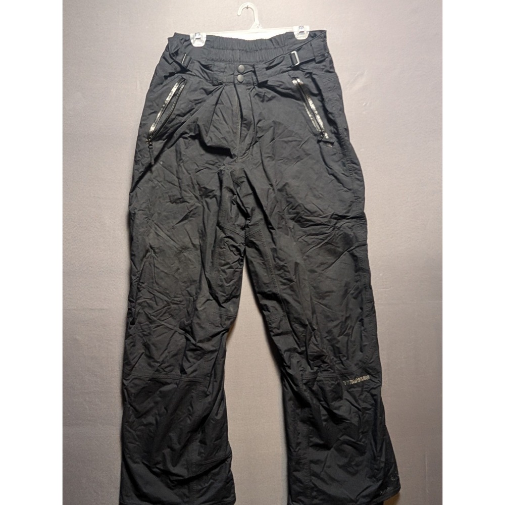 Columbia Titanium Omni Tech Snow Pants Mens XL Black Waterproof SM8104